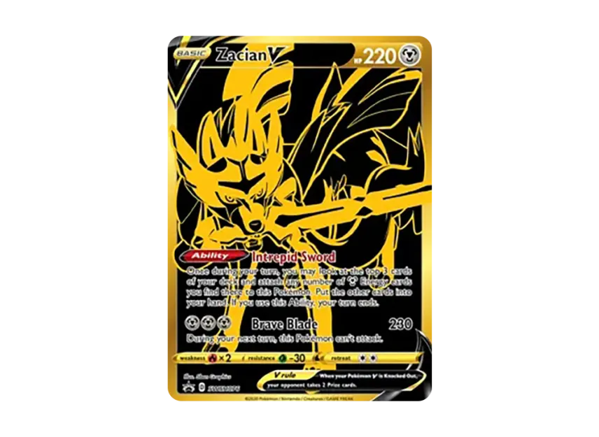 Zacian V P [SWSH076] (Sword & Shield "Promotional Card")