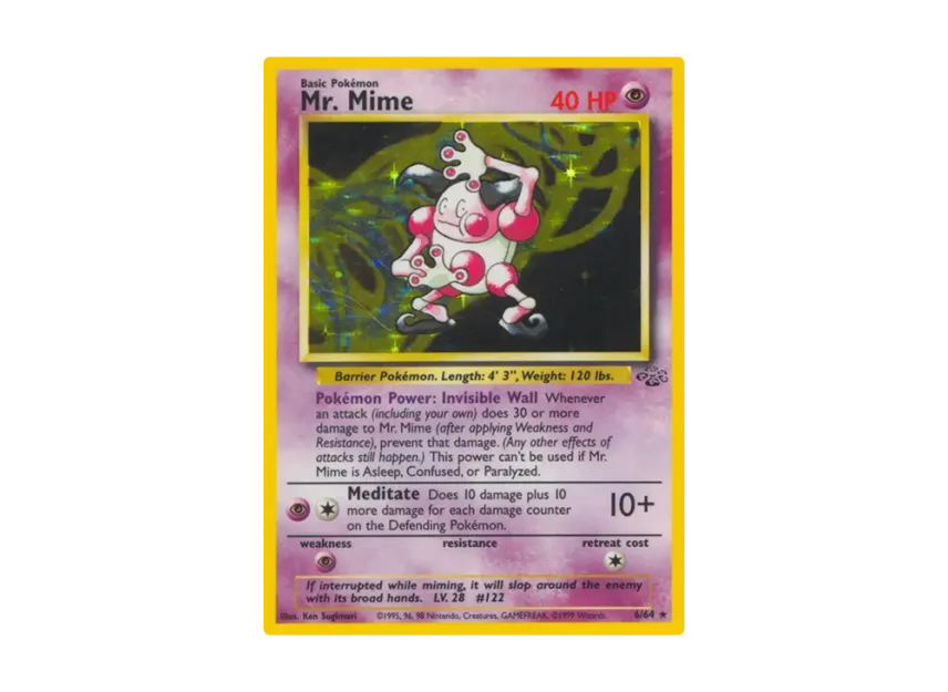 Mr. Mime R [64-JUNGLE 6/64] [EN] (Base "Jungle")