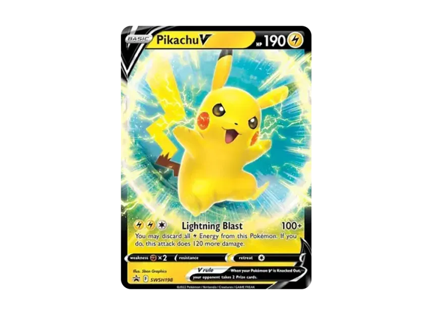 Pikachu V P [SWSH198] (Sword & Shield "Promotional Card")