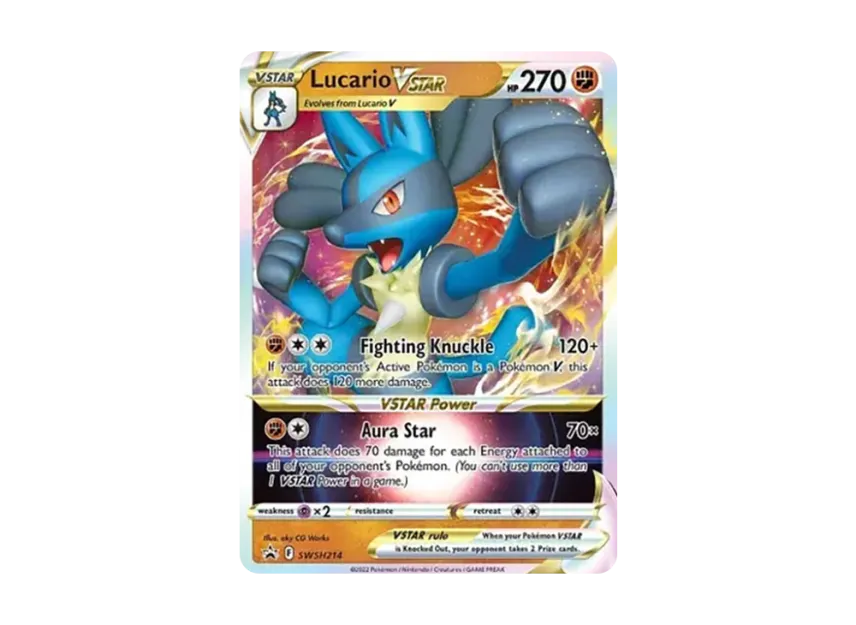 Lucario VSTAR P [SWSH214] (Sword & Shield "Promotional Card")