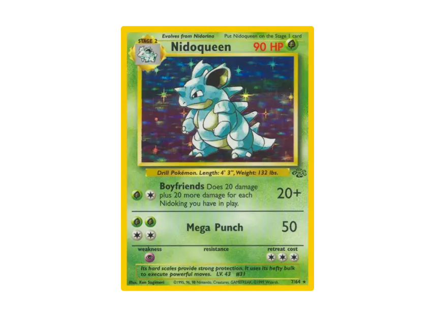 Nidoqueen R [64-JUNGLE 7/64] [EN] (Base "Jungle")