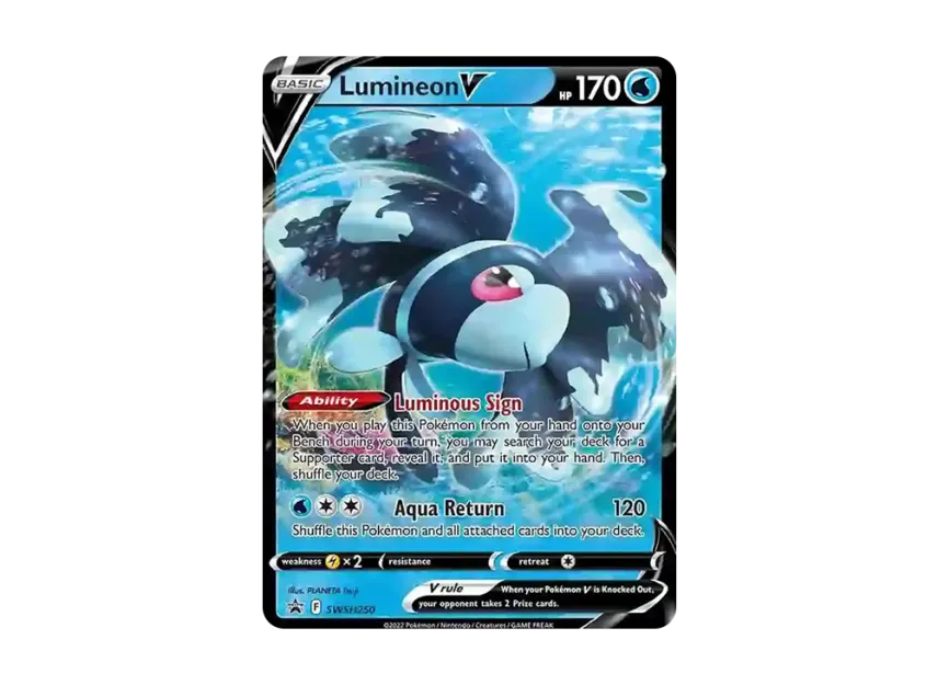 Lumineon V P [SWSH250] (Sword & Shield "Promotional Card")