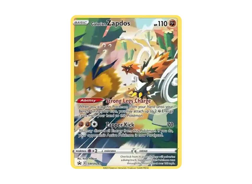 Galarian Zapdos P [SWSH283] (Sword & Shield "Promotional Card")