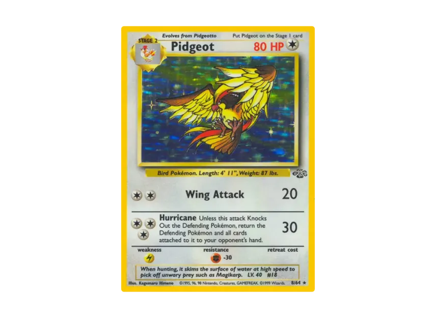 Pidgeot R [64-JUNGLE 8/64] [EN] (Base "Jungle")