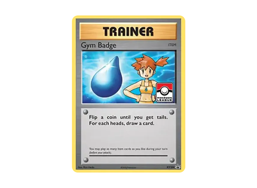 Gym Badge P [XY204] (XY "Promotional Card")