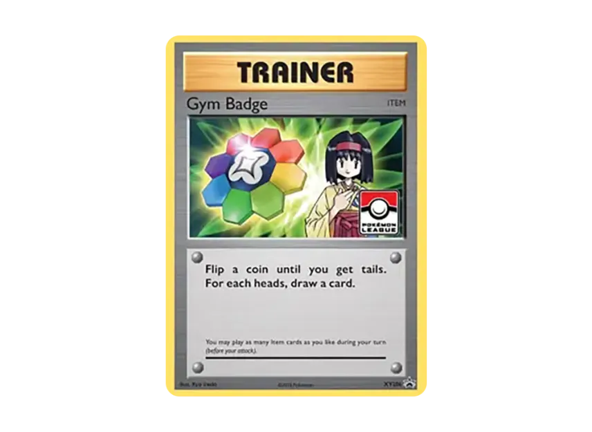 Gym Badge P [XY206] (XY "Promotional Card")