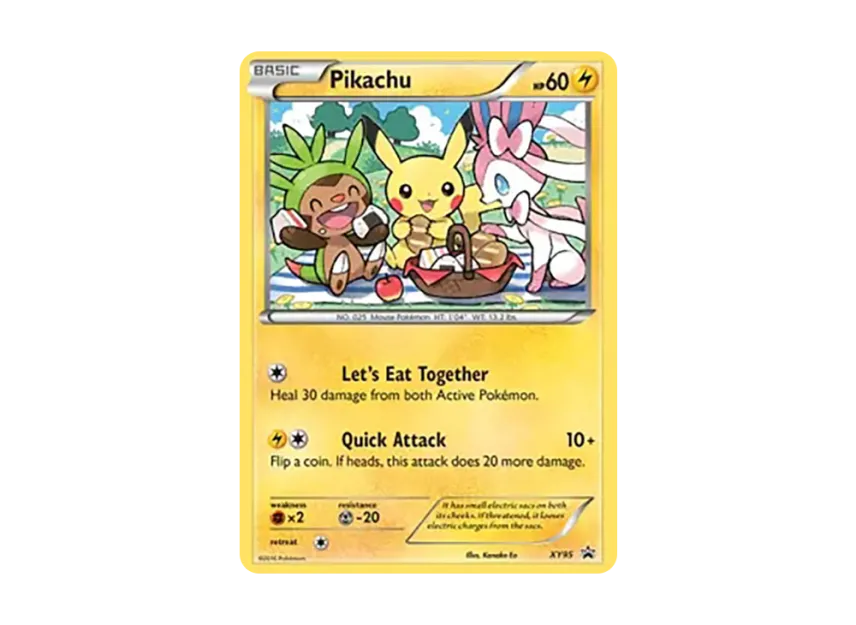 Pikachu P [XY95] (XY "Promotional Card")