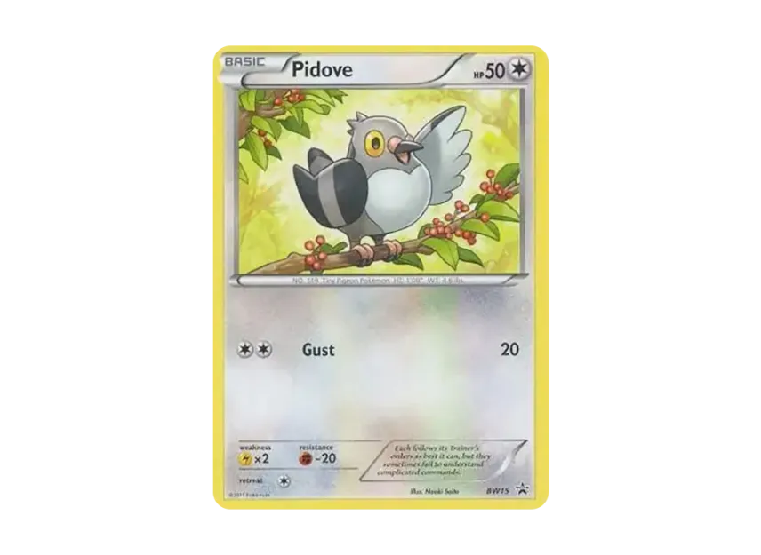 Pidove P [BW15] (Black & White "Promotional Card")