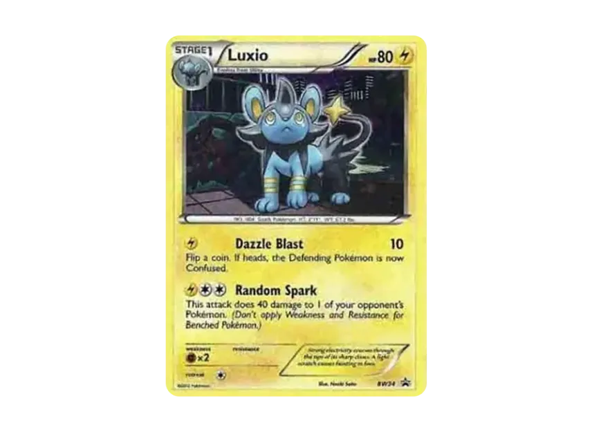 Luxio P [BW34] (Black & White "Promotional Card")