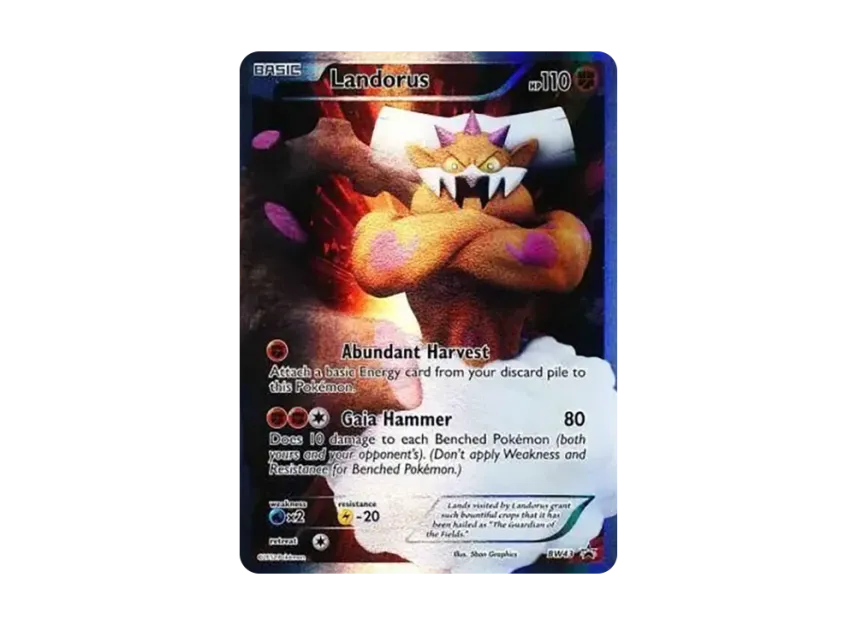 Landorus P [BW43] (Black & White "Promotional Card")