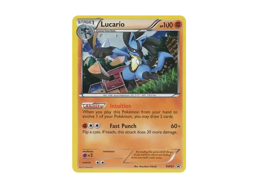 Lucario P [BW85] (Black & White "Promotional Card")
