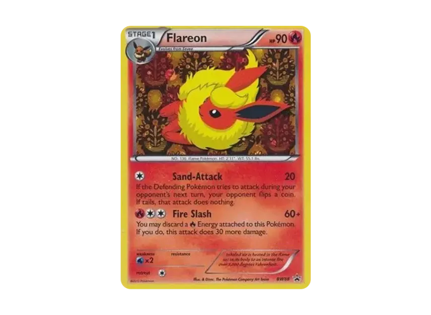 Flareon P [BW88] (Black & White "Promotional Card")