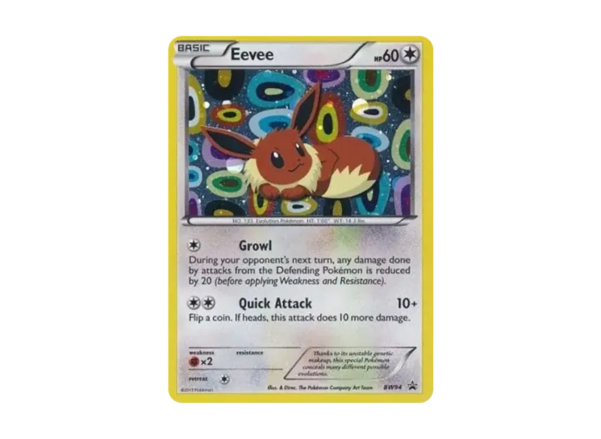 Eevee P [BW94] (Black & White "Promotional Card")