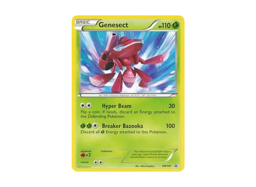 Genesect P [BW101] (Black & White "Promotional Card")