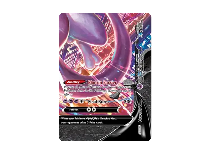 Mewtwo V-UNION (Bottom Right) P [SWSH162] (Sword & Shield "Promotional Card")