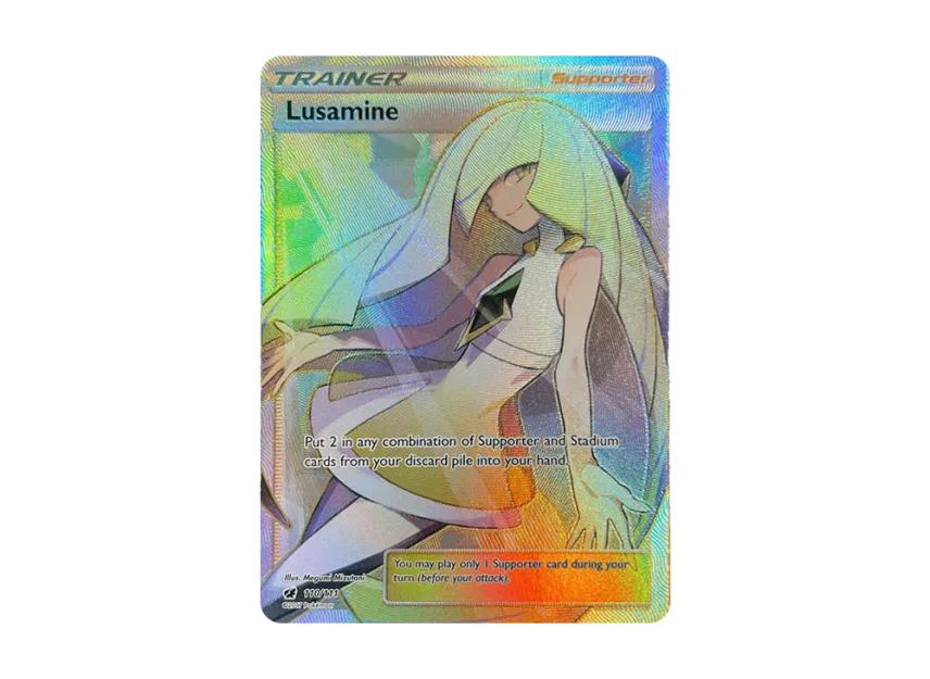 Lusamine UR [111-CRIMSON-INVASION 110/111] (Sun & Moon "Crimson Invasion")