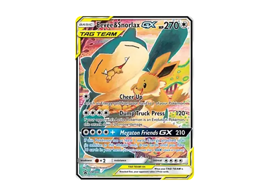 Eevee & Snorlax GX P [SM169] (Sun & Moon "Promotional Card")