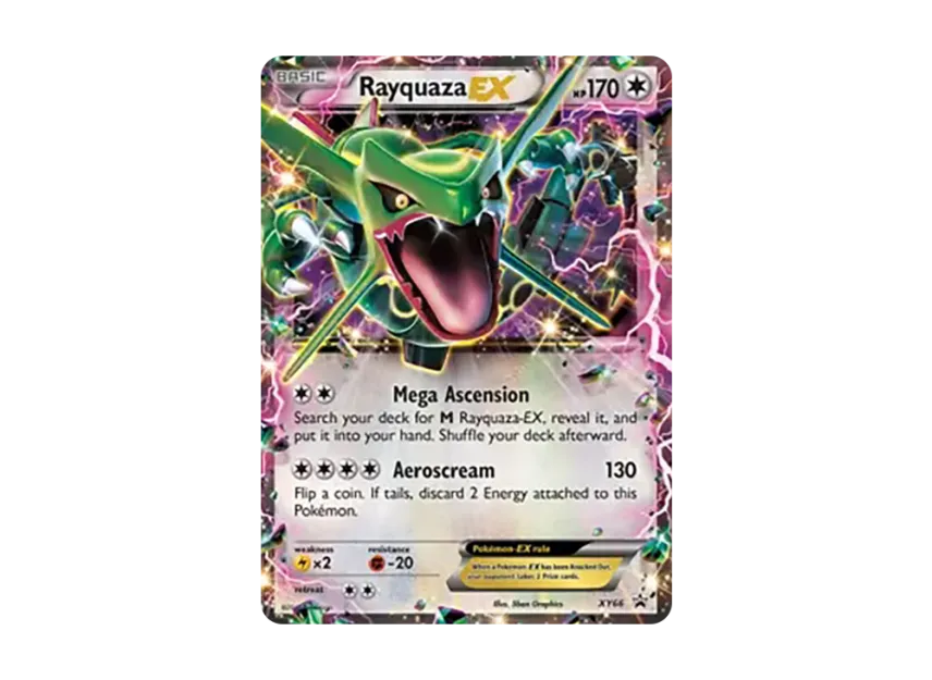 Rayquaza EX P [XY66] (XY "Promotional Card")