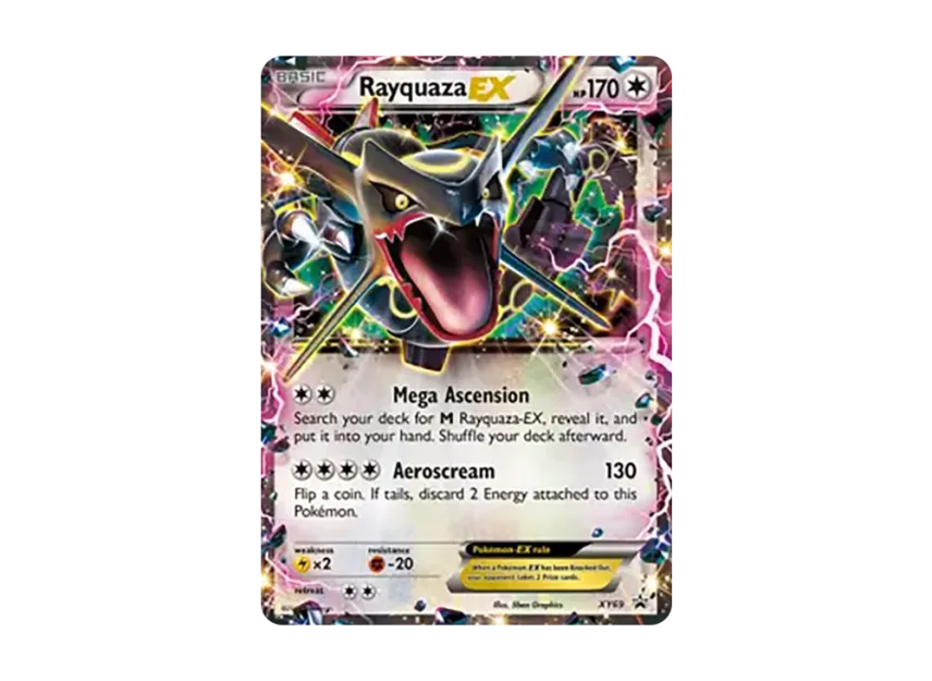 Rayquaza EX P [XY69] (XY "Promotional Card")