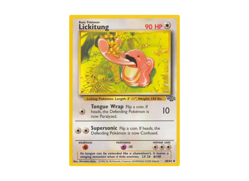 Lickitung U [64-JUNGLE 38/64] [EN] (Base "Jungle")