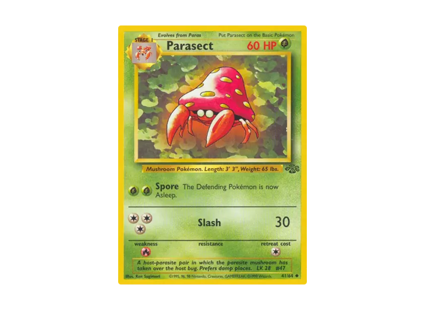Parasect U [64-JUNGLE 41/64] [EN] (Base "Jungle")
