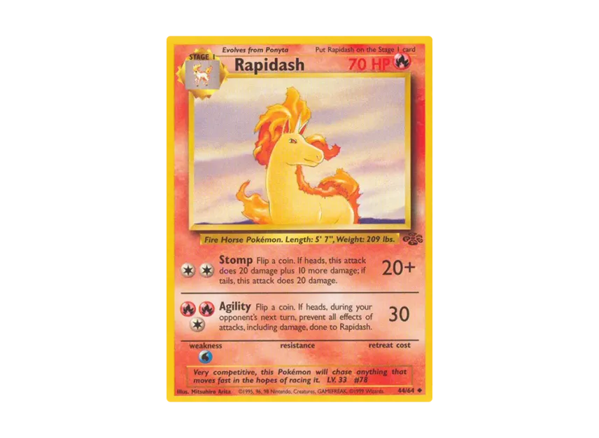 Rapidash U [64-JUNGLE 44/64] [EN] (Base "Jungle")