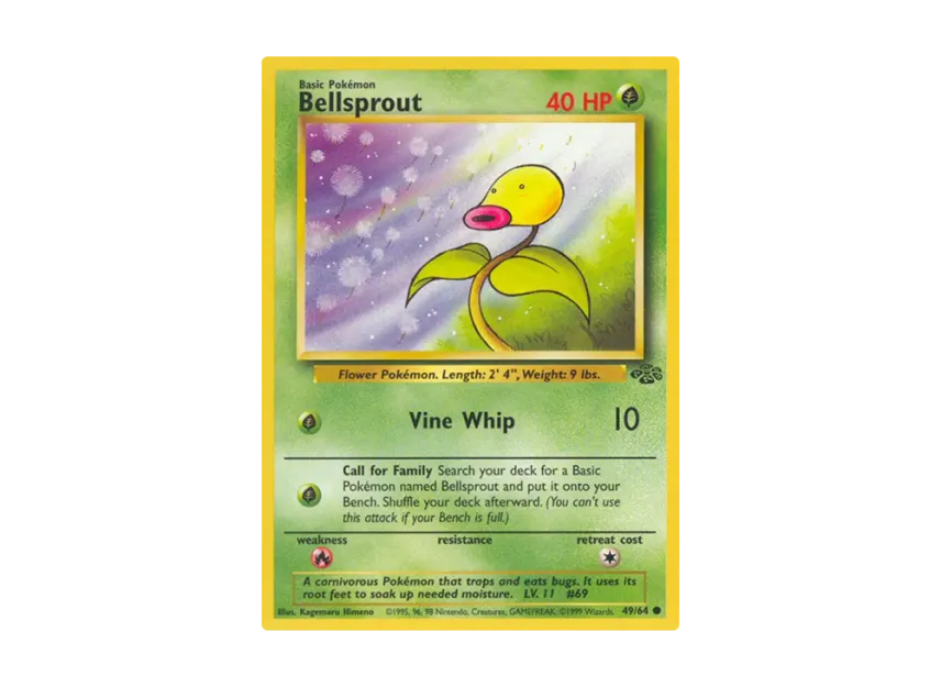 Bellsprout C [64-JUNGLE 49/64] [EN] (Base "Jungle")
