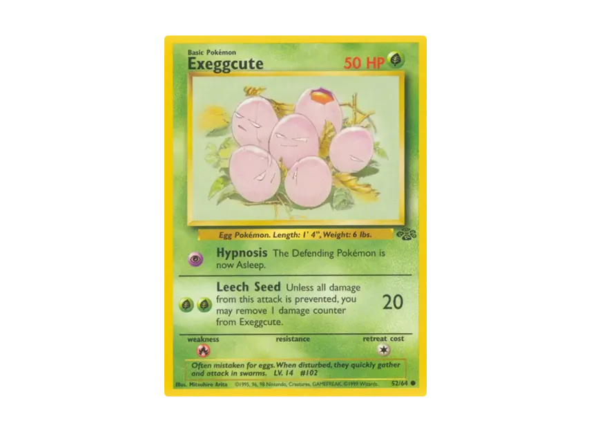 Exeggcute C [64-JUNGLE 52/64] [EN] (Base "Jungle")