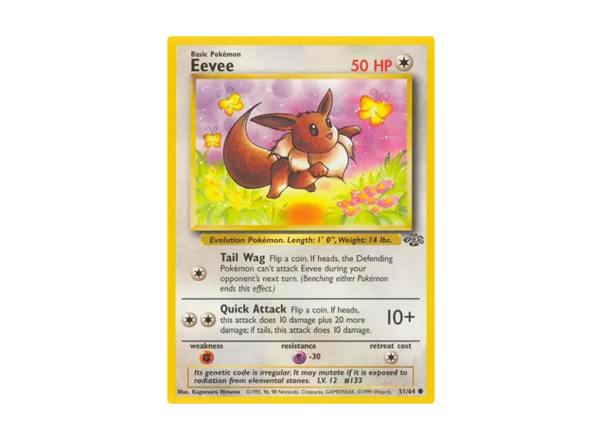 Eevee C [64-JUNGLE 51/64] [EN] (Base "Jungle")