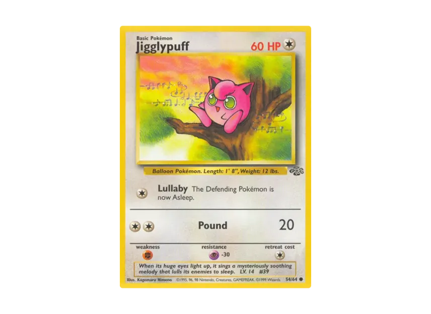 Jigglypuff C [64-JUNGLE 54/64] [EN] (Base "Jungle")