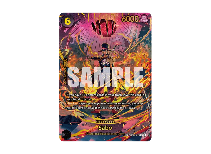 Sabo SR-SPC [PRB02-014] [EN] (Booster Pack "ADVENTURE ON KAMI’S ISLAND")