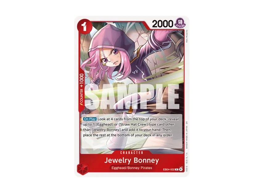 Jewelry Bonney R [EB04-002] [EN] (Booster Pack "ADVENTURE ON KAMI’S ISLAND")