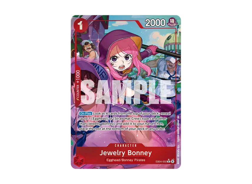 Jewelry Bonney R-P [EB04-002] [EN] (Booster Pack "ADVENTURE ON KAMI’S ISLAND")