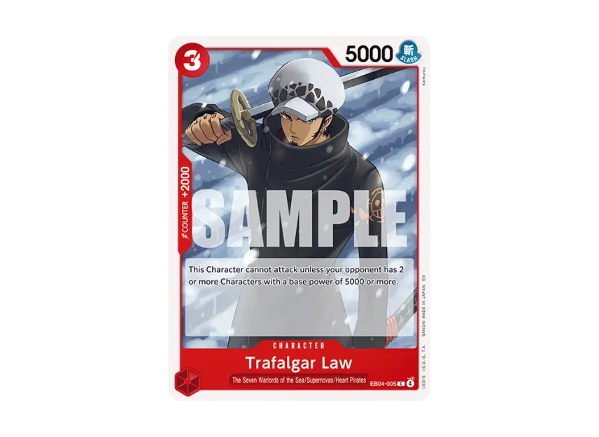 Trafalgar Law C [EB04-005] [EN] (Booster Pack "ADVENTURE ON KAMI’S ISLAND")
