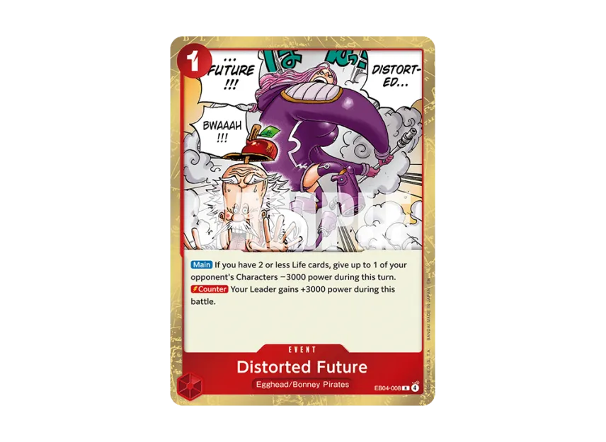 Distorted Future R [EB04-008] [EN] (Booster Pack "ADVENTURE ON KAMI’S ISLAND")