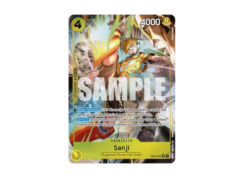 Sanji R-P [EB04-052] [EN] (Booster Pack "ADVENTURE ON KAMI’S ISLAND")