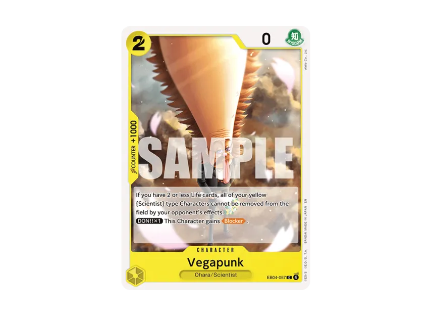 Vegapunk C [EB04-057] [EN] (Booster Pack "ADVENTURE ON KAMI’S ISLAND")