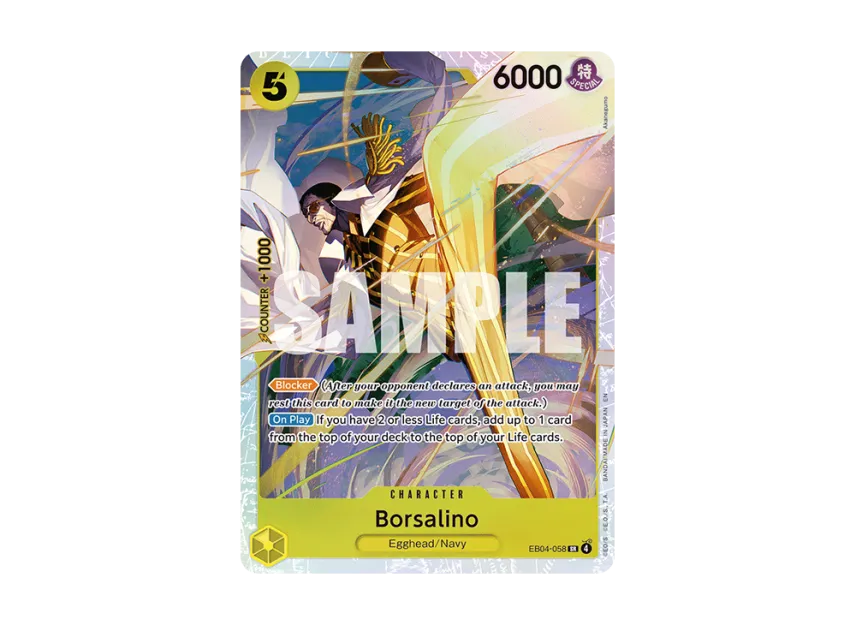 Borsalino SR [EB04-058] [EN] (Booster Pack "ADVENTURE ON KAMI’S ISLAND")