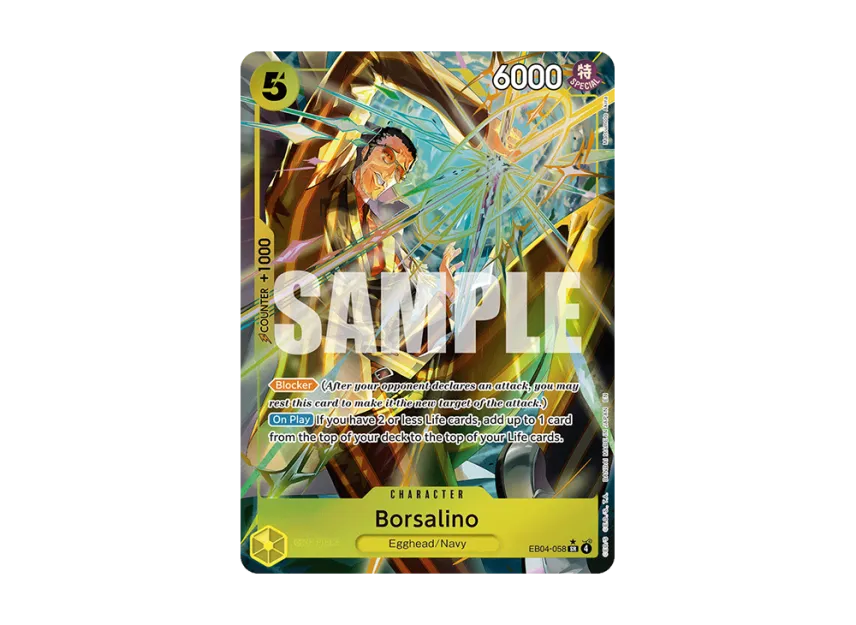 Borsalino SR-P [EB04-058] [EN] (Booster Pack "ADVENTURE ON KAMI’S ISLAND")