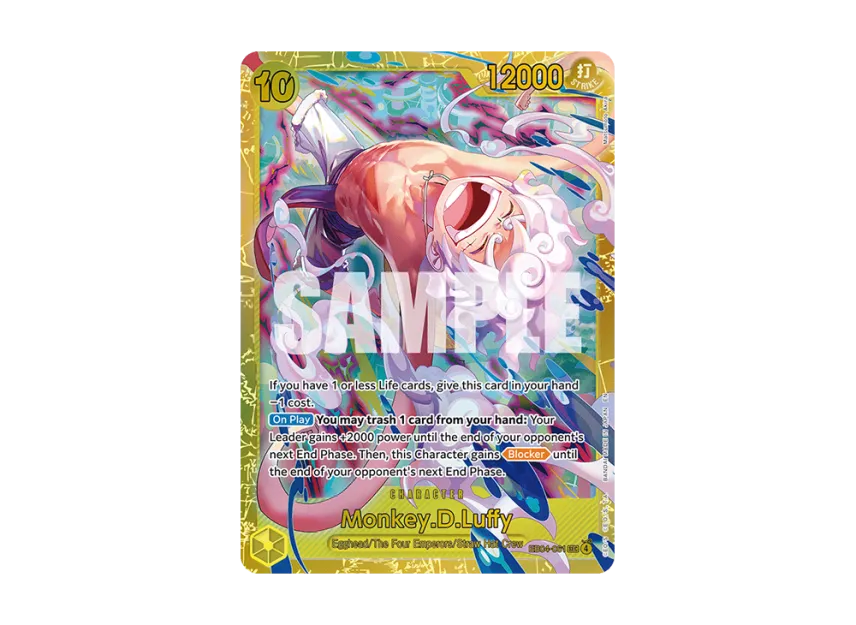 Monkey.D.Luffy SEC [EB04-061] [EN] (Booster Pack "ADVENTURE ON KAMI’S ISLAND")