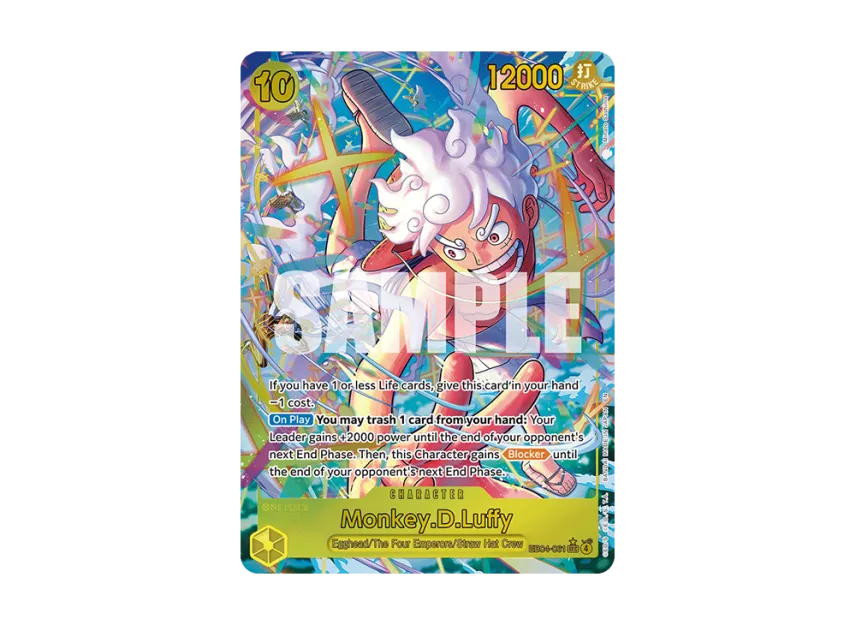 Monkey.D.Luffy SEC-P [EB04-061] [EN] (Booster Pack "ADVENTURE ON KAMI’S ISLAND")