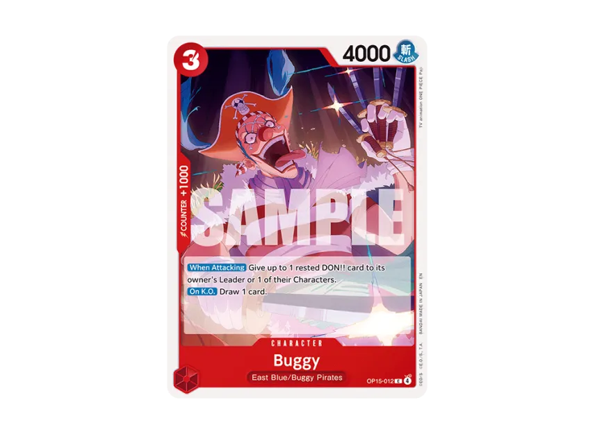 Buggy C [OP15-012] [EN] (Booster Pack "ADVENTURE ON KAMI’S ISLAND")