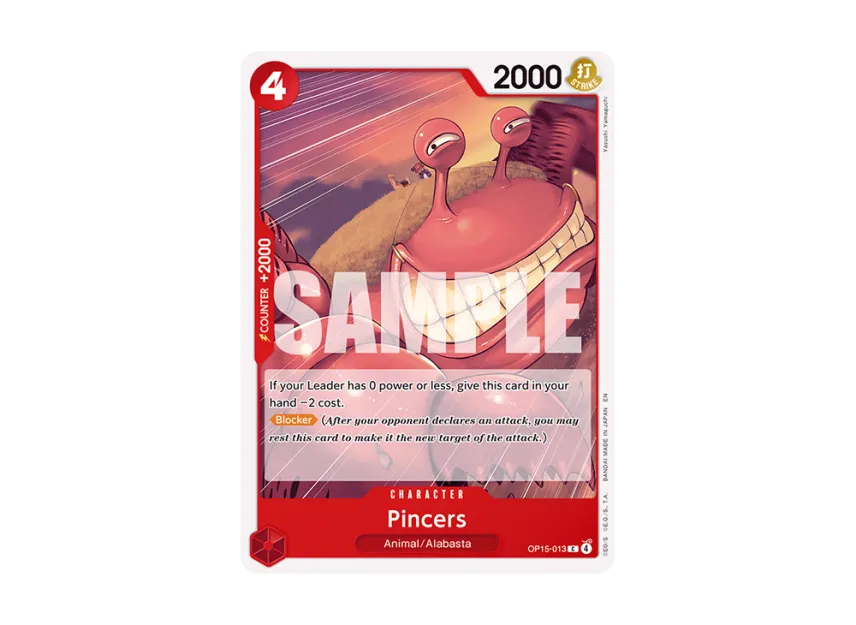 Pincers C [OP15-013] [EN] (Booster Pack "ADVENTURE ON KAMI’S ISLAND")
