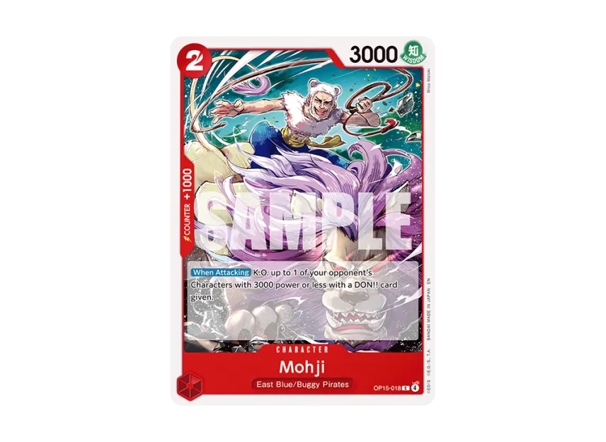 Mohji C [OP15-018] [EN] (Booster Pack "ADVENTURE ON KAMI’S ISLAND")