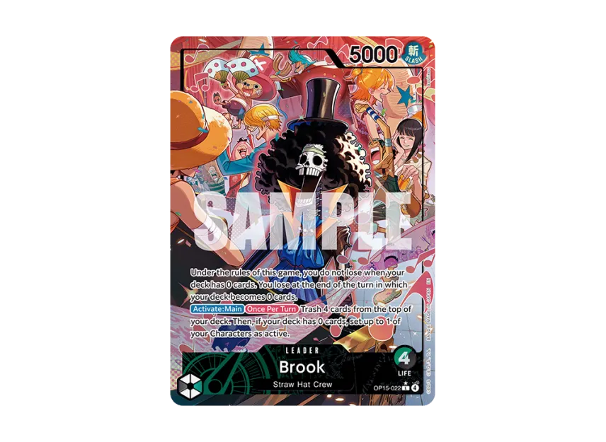 Brook L-P [OP15-022] [EN] (Booster Pack "ADVENTURE ON KAMI’S ISLAND")