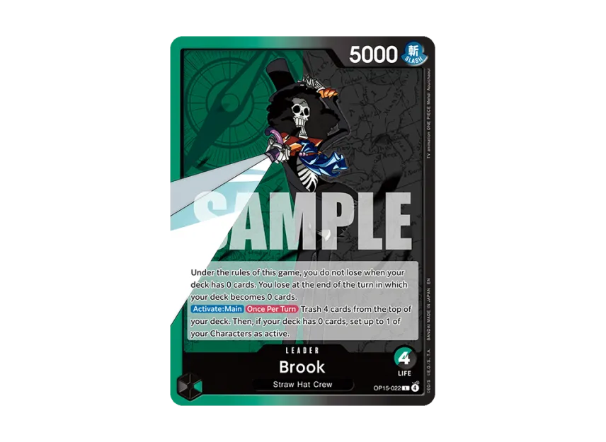 Brook L [OP15-022] [EN] (Booster Pack "ADVENTURE ON KAMI’S ISLAND")