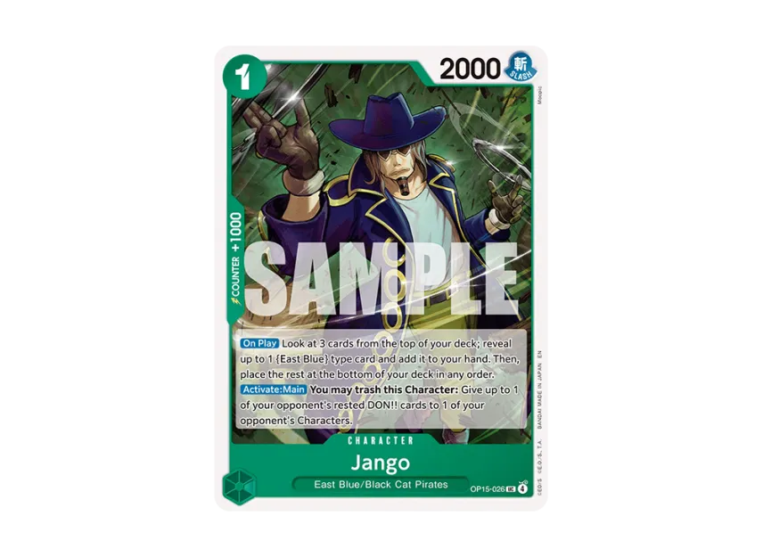 Jango UC [OP15-026] [EN] (Booster Pack "ADVENTURE ON KAMI’S ISLAND")