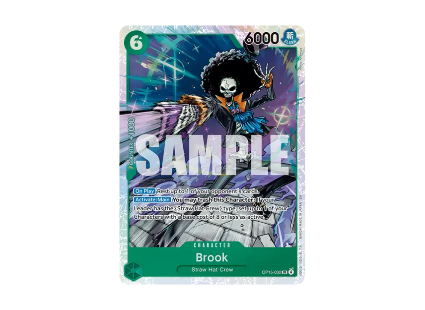 Brook SR [OP15-032] [EN] (Booster Pack "ADVENTURE ON KAMI’S ISLAND")