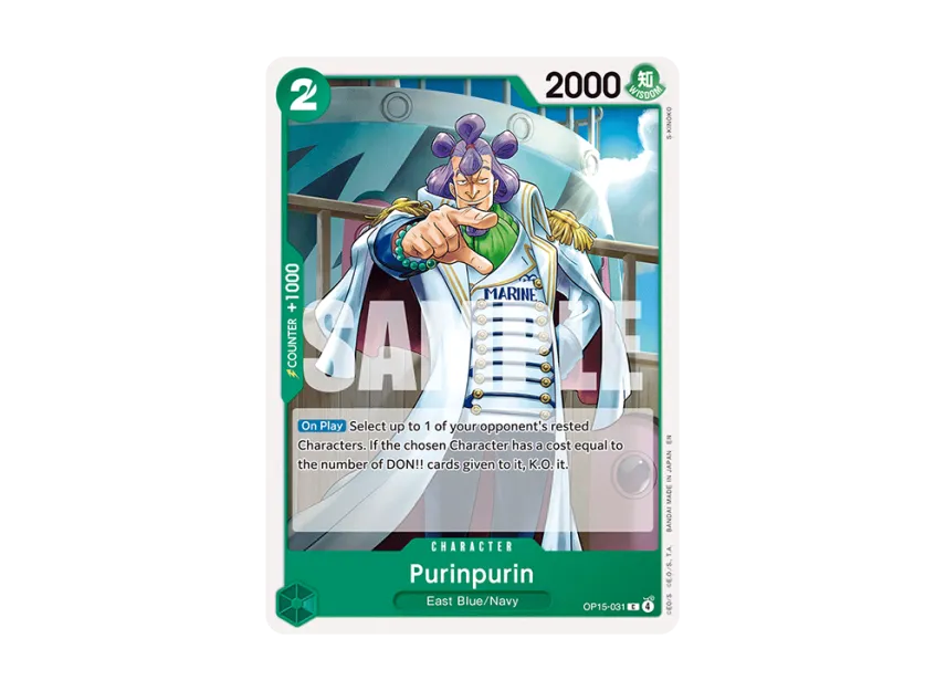 Purinpurin C [OP15-031] [EN] (Booster Pack "ADVENTURE ON KAMI’S ISLAND")