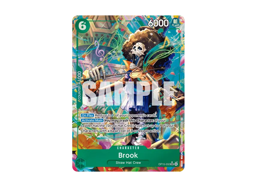 Brook SR-P [OP15-032] [EN] (Booster Pack "ADVENTURE ON KAMI’S ISLAND")